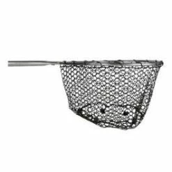 Ranger Nets Completely Hook Free Rubber Net - Hoop Size: 20" X 20" - Handle Length: 29"-45" - Hoop Shape: Pear-D