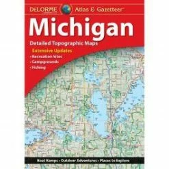 Garmin DeLorme® Atlas & Gazetteer Paper Maps - Michigan