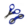 Gamakatsu Folding Braid Scissors With Split Ring Opener