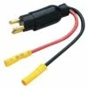 Seachoice 12 V 10 AWG 2-Wire Trolling Motor Straight Male Plug